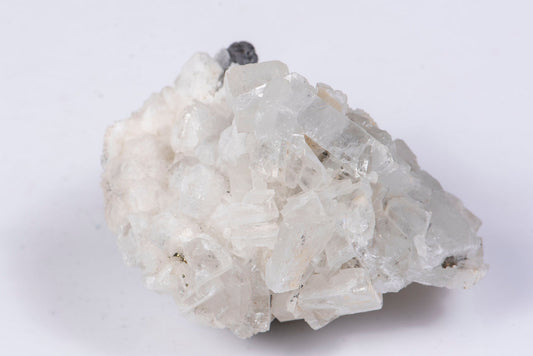 White barite on quartz and galena Androvo mine Bulgaria 311g