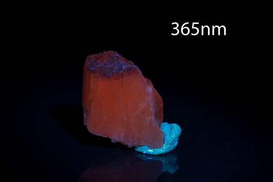 Green spodumene 10.1g fluorescent