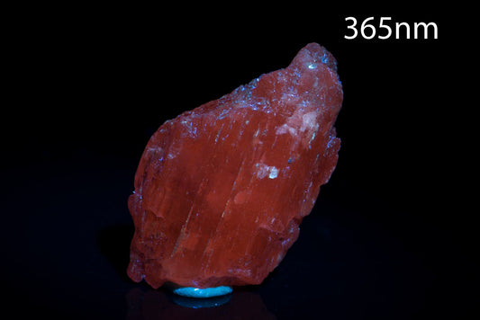 Pink kunzite 22.7g fluorescent