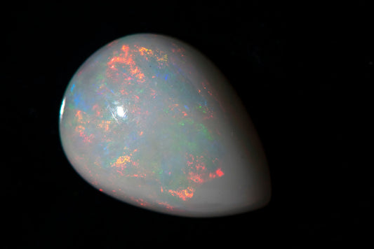 Ethiopian opal 3.57ct teardrop cabochon