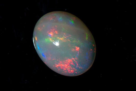 Ethiopian opal 2.49ct oval cabochon