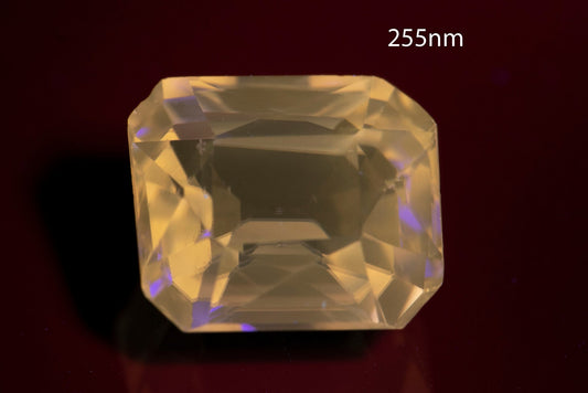 Natural yellow zircon 2.24ct VS octagon cut