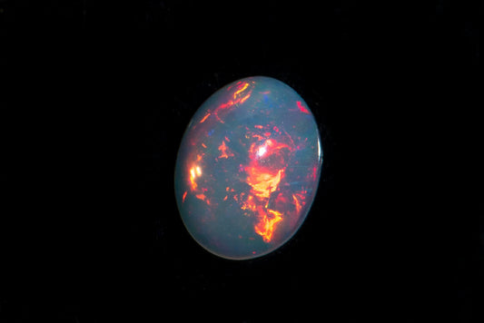 Ethiopian opal 1.32ct oval cabochon