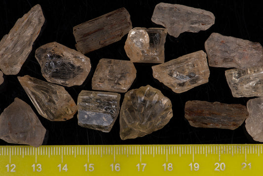 Fluorescent scapolite crystals - quality 1 - price for 1 piece random pick