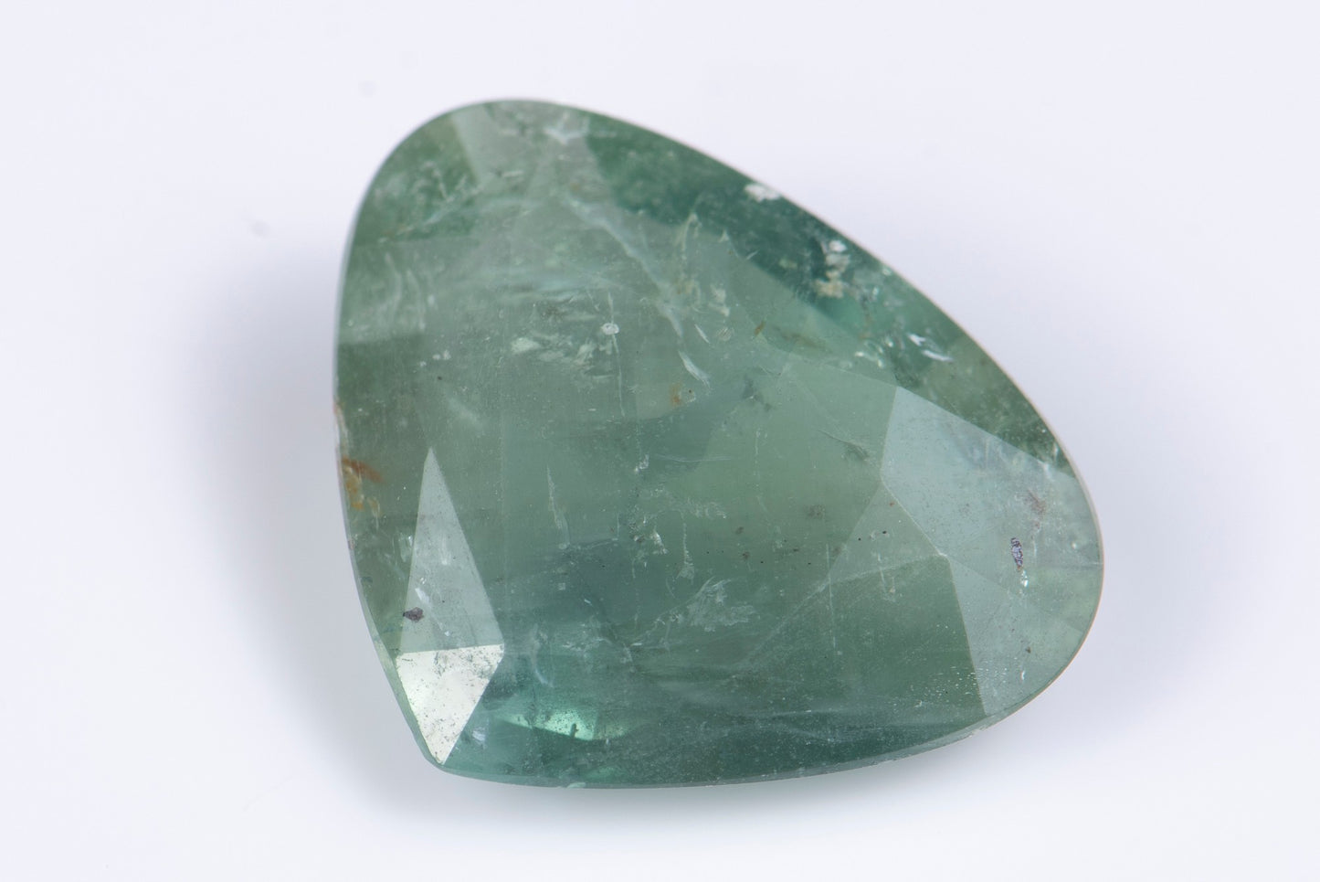 Аквамарин 7.32ct, капковидна шлифовка