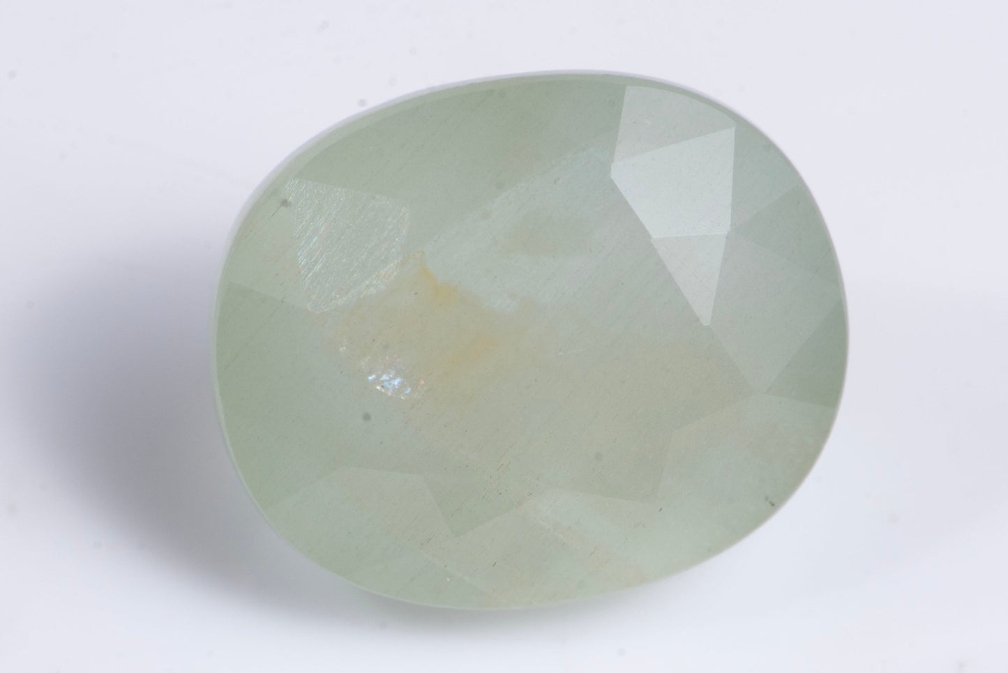 Aquamarine beryl 7.40ct oval cut