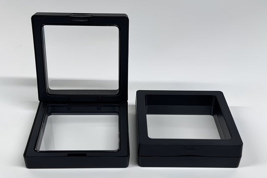 3D Floating Display Stand 11x11cm - Black