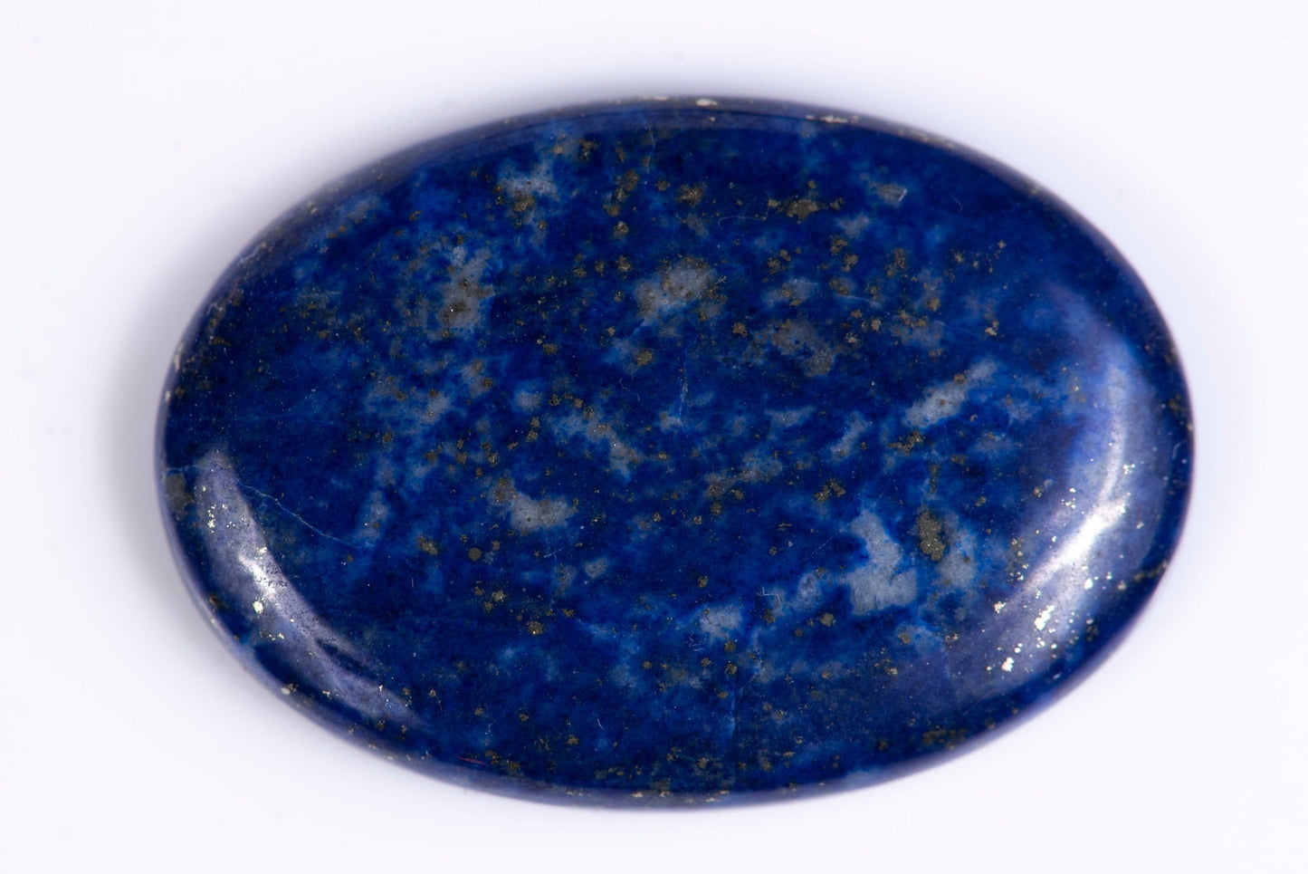 Blue lapis lazuli 42.45ct oval cabochon