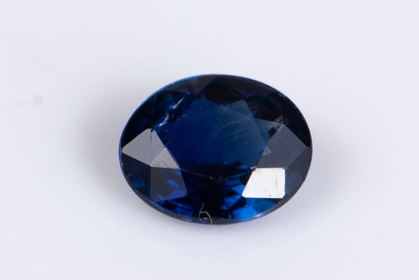 Blue sapphire 0.35ct heated oval cut