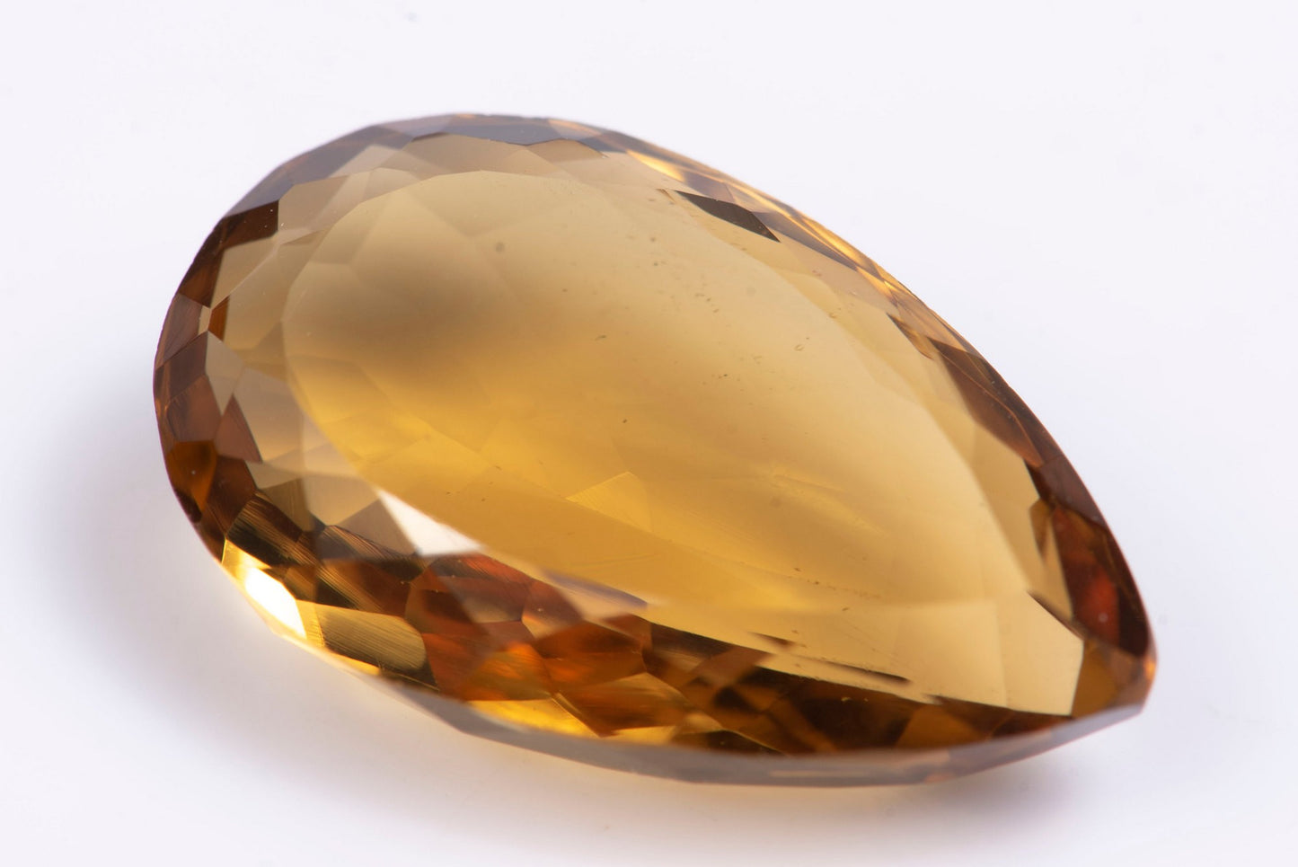 Citrine 11.33ct VS teardrop cut