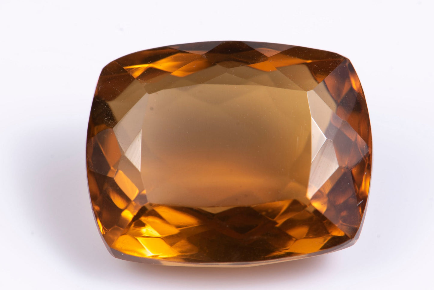 Citrine 12.11ct VS cushion cut