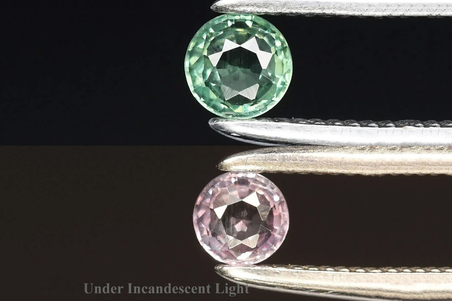 Natural Color Change Garnet 0.14ct 3mm Round Cut