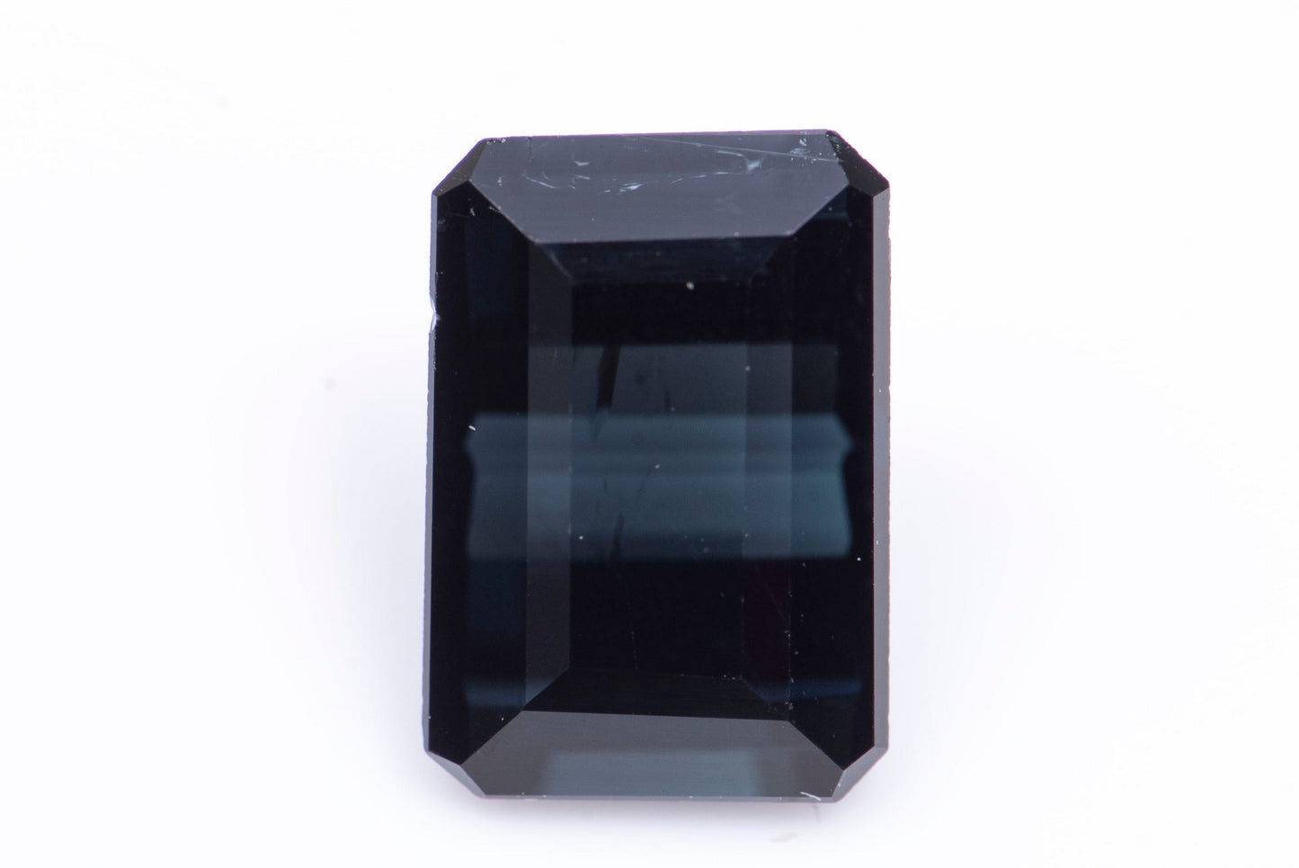Indicolite blue tourmaline 1.78ct octagon cut
