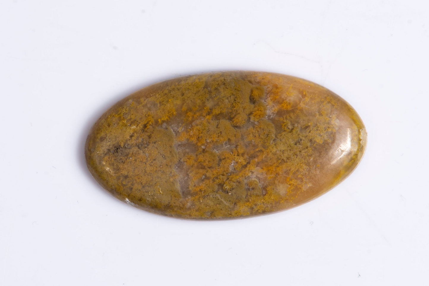 Jasper 37ct oval cabochon