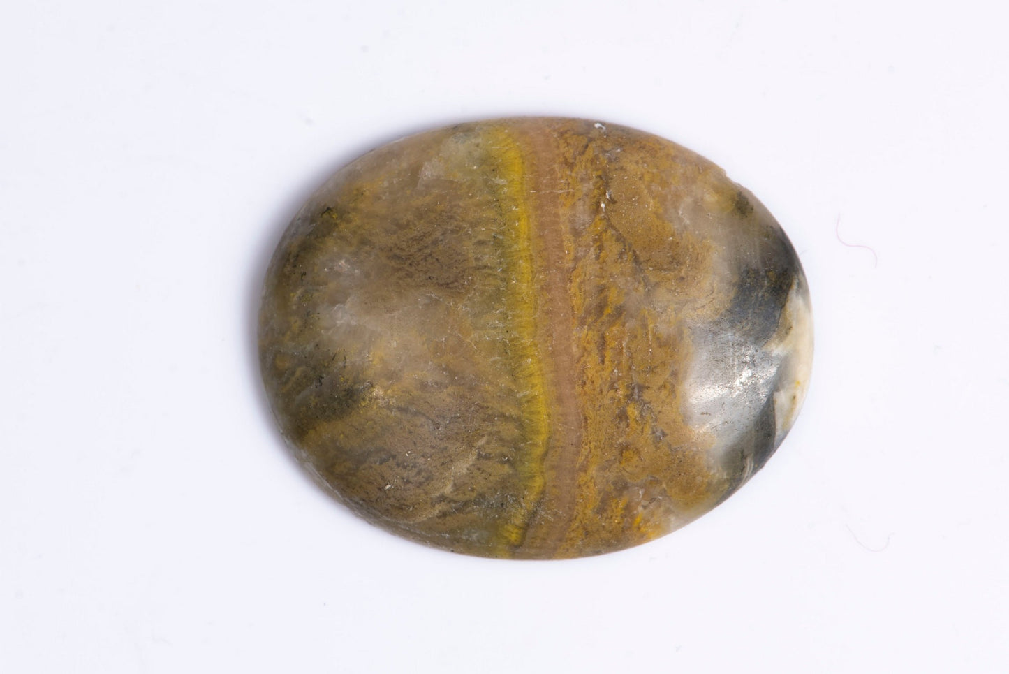 Jasper 64ct oval cabochon