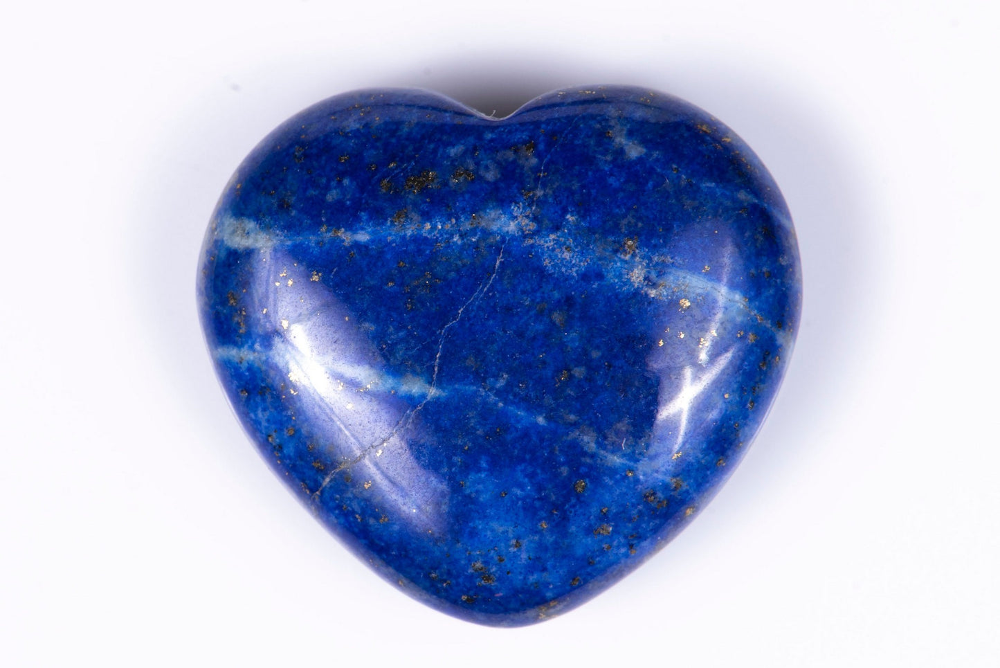 Lapis Lasuli heart 24ct 19mm