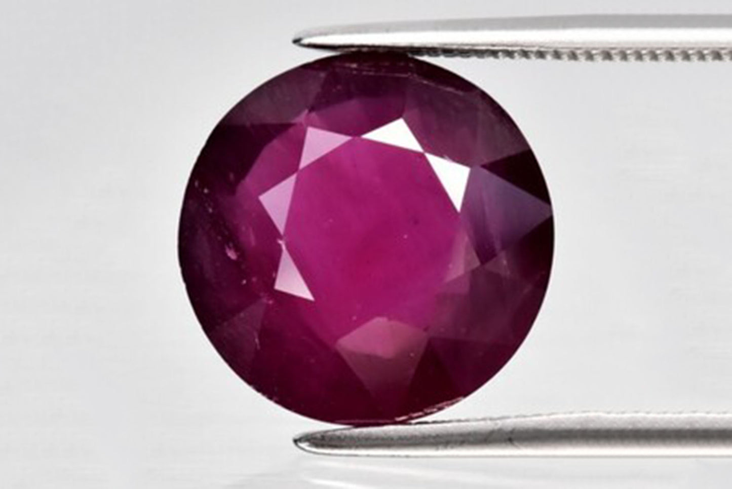 Natural rhodolite garnet 5.31ct 11.5mm round cut loose gemstone for jewelry