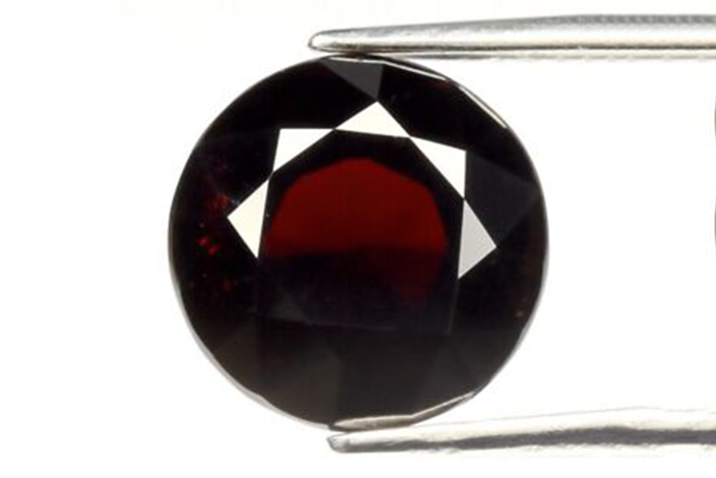 Natural orange spessartite garnet 6.27ct 10.2mm round cut loose gemstone
