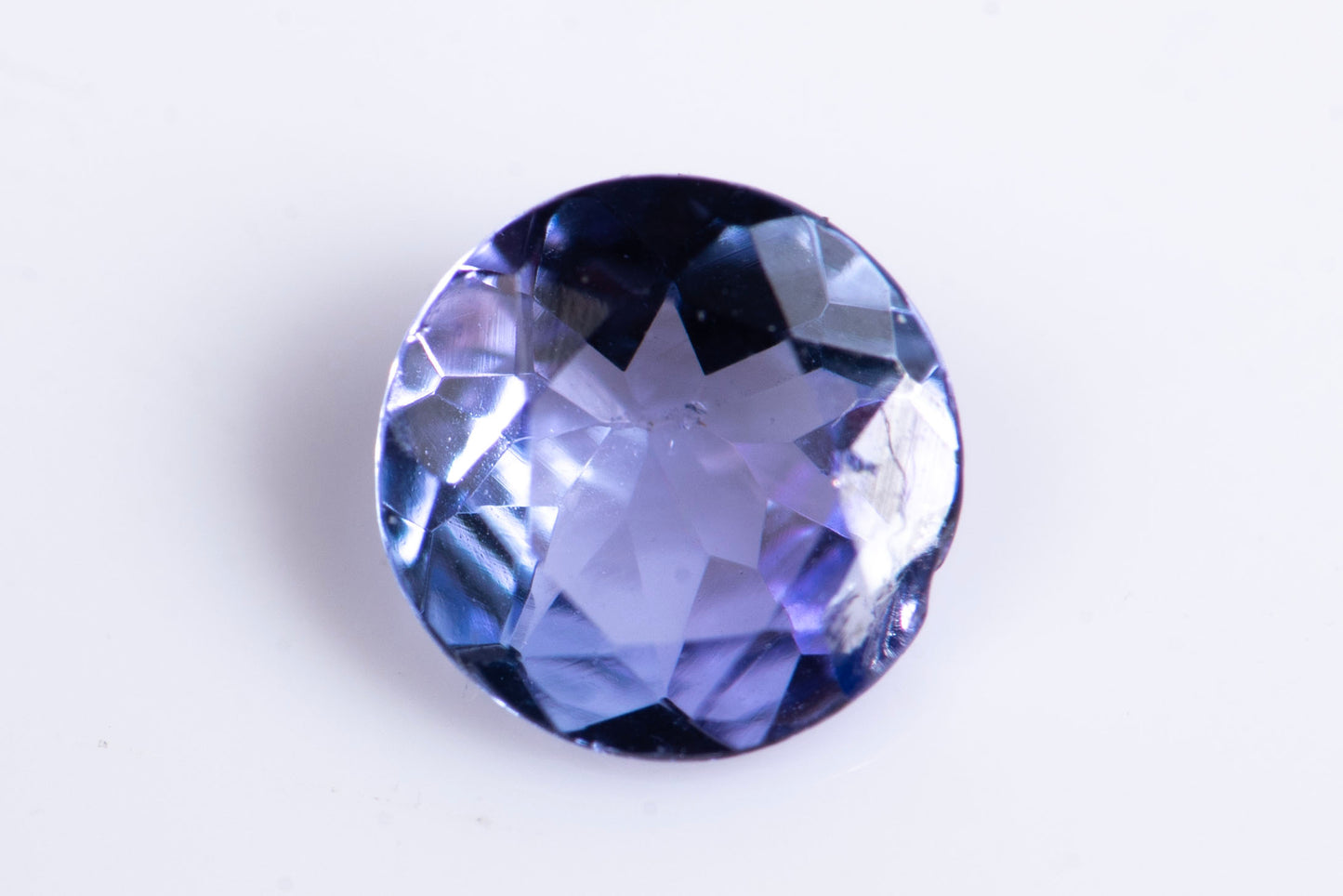 Natural tanzanite 0.21ct 3.9mm round cut loose gemstone for jewelry
