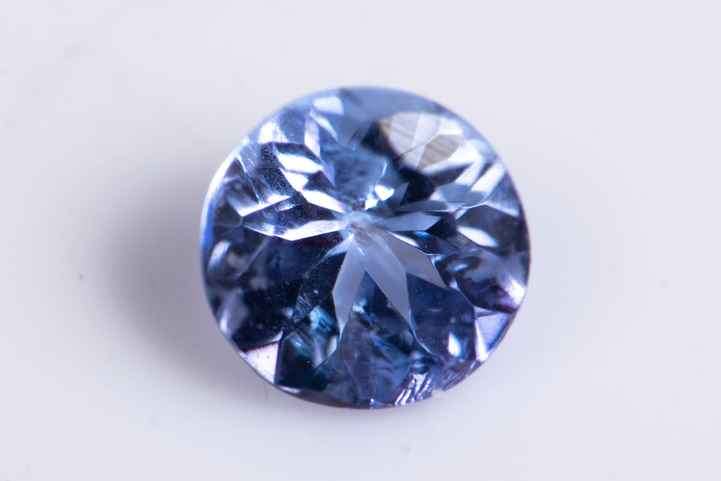 Natural tanzanite 0.22ct 3.8mm round cut loose gemstone for jewelry