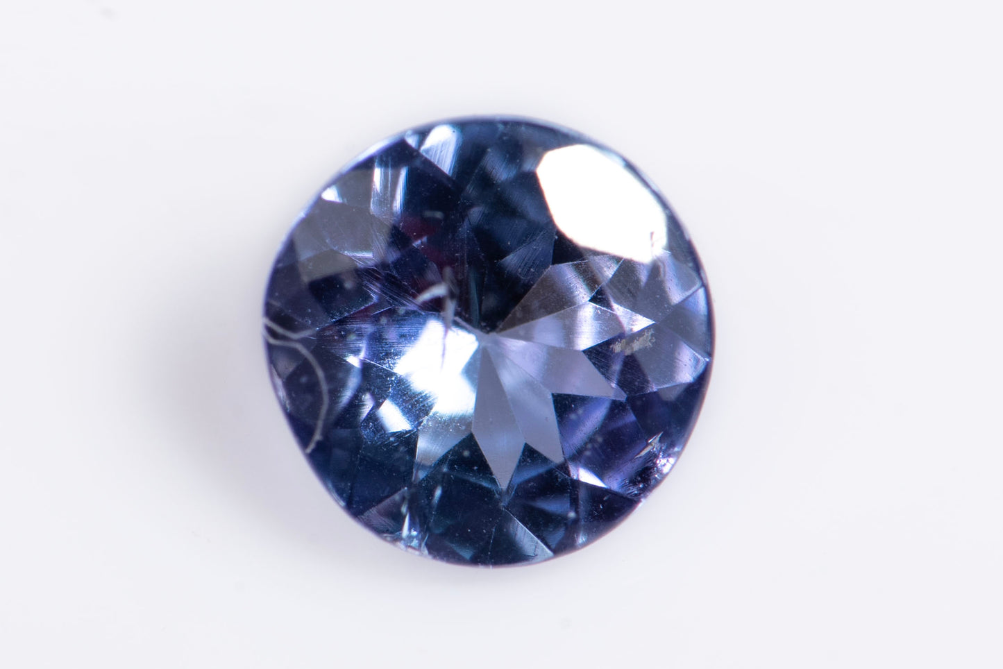 Natural tanzanite 0.25ct 4mm round cut loose gemstone for jewelry