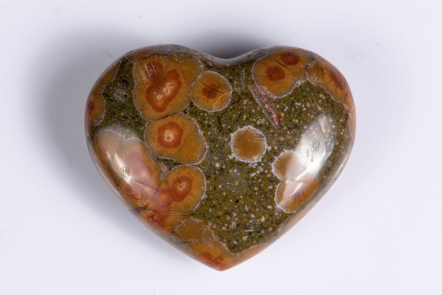 Сърце от океанов яспис 11.6g 24mm