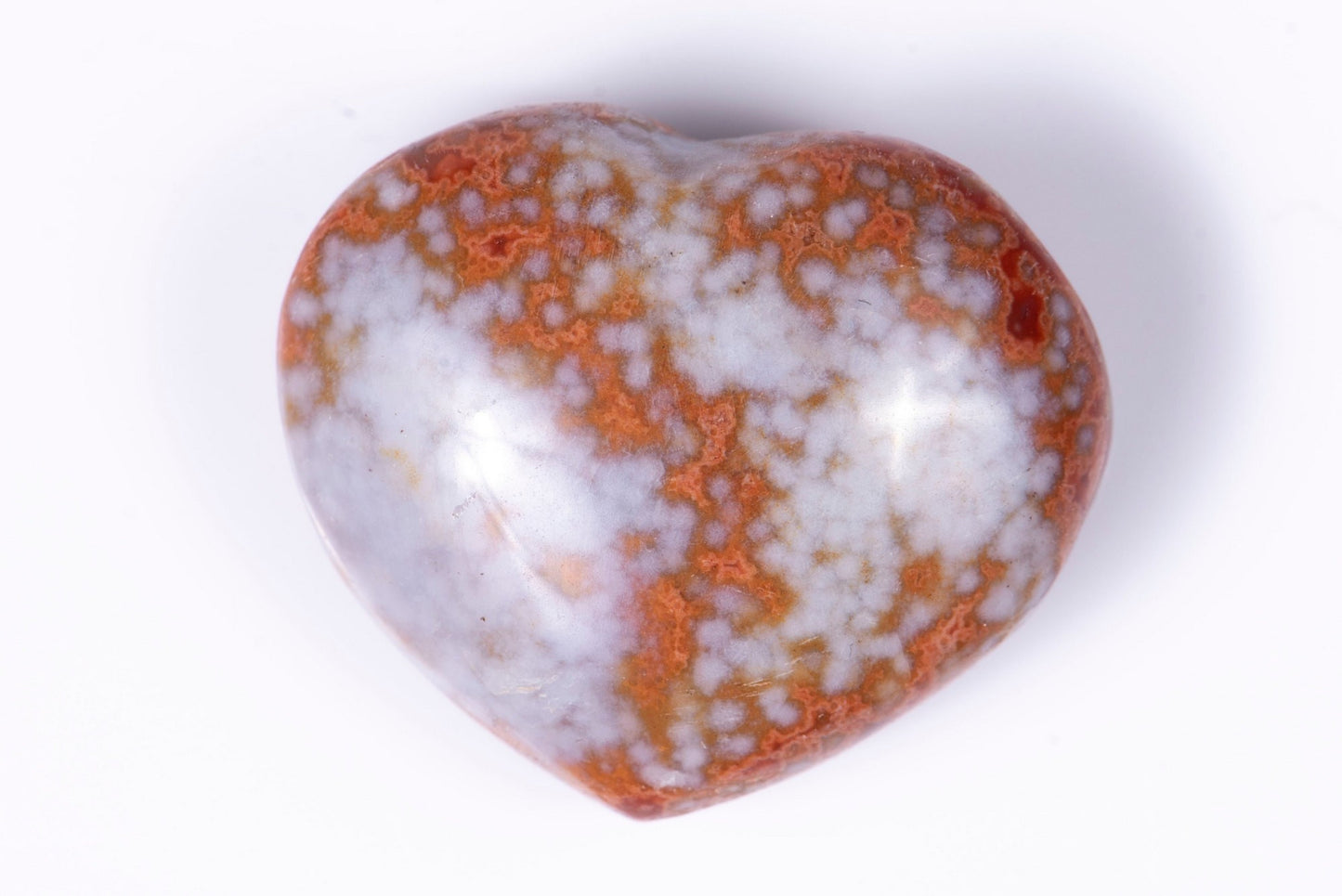 Сърце от океанов яспис 56.1ct 23.6mm