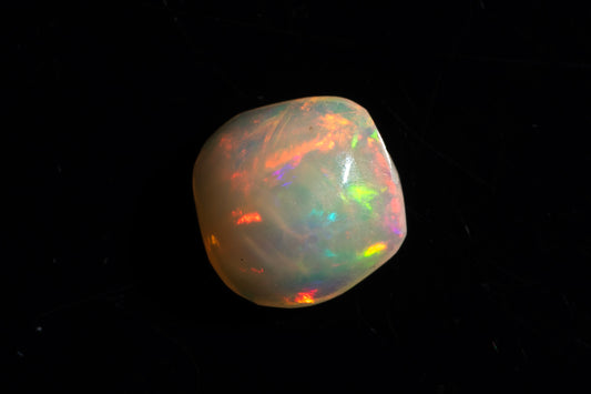 Australian White Opal 0.92ct Cushion Cabochon