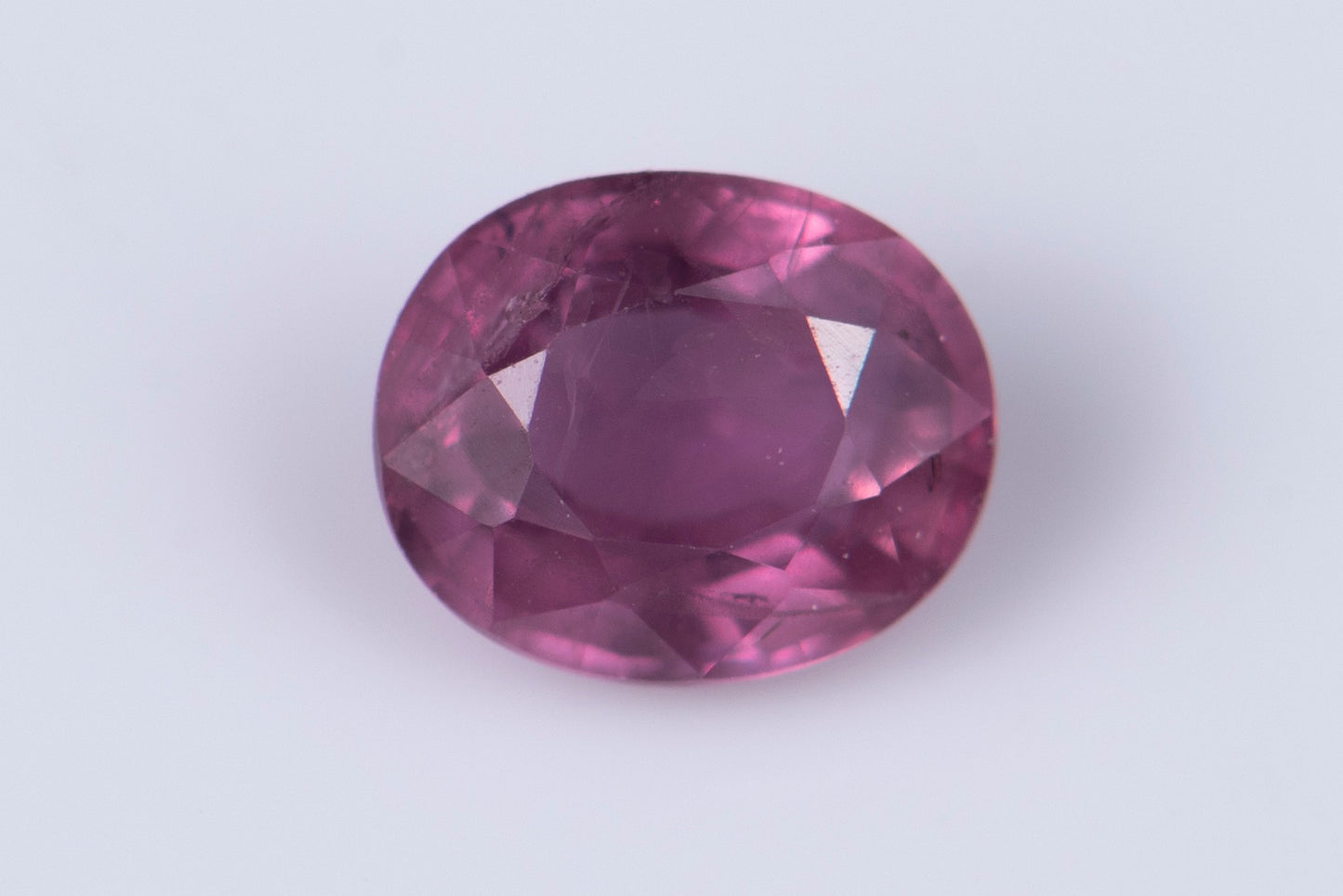 Pink sapphire 0.35ct heated only oval cut