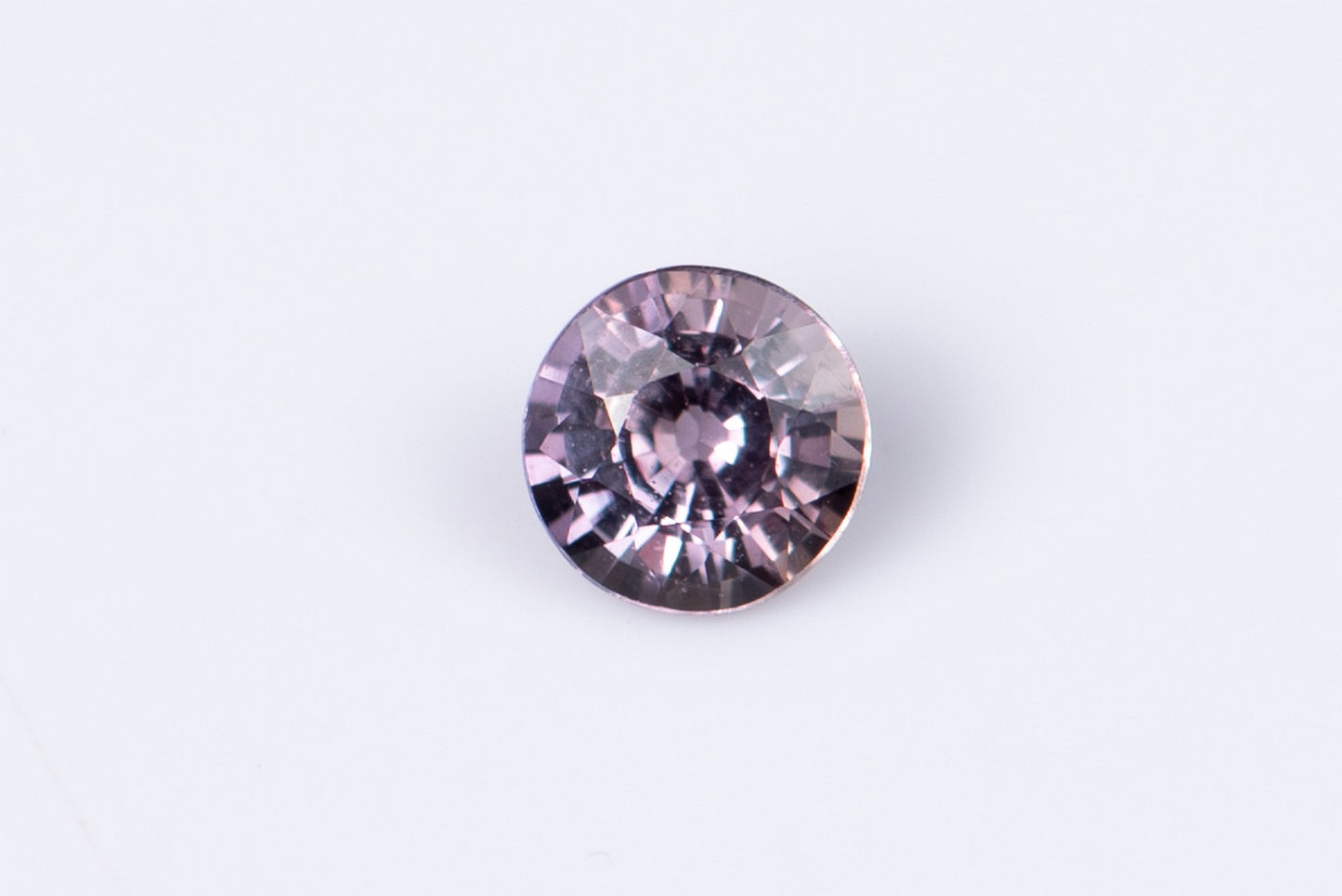 Pink untreated sapphire 0.33ct 3.6mm round cut
