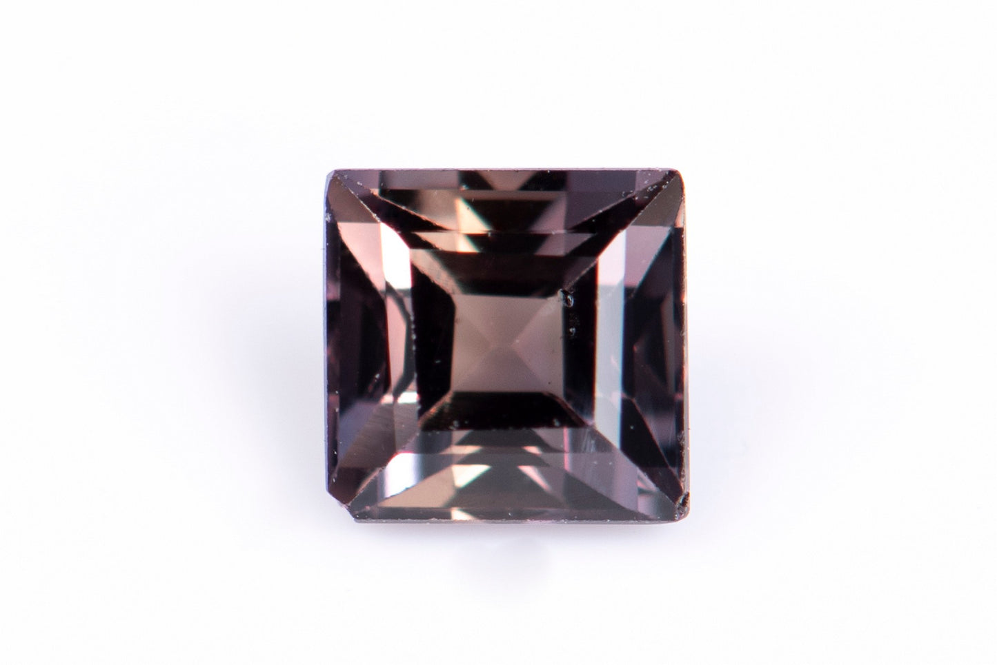 Purple sapphire 0.44ct untreated VS square cut