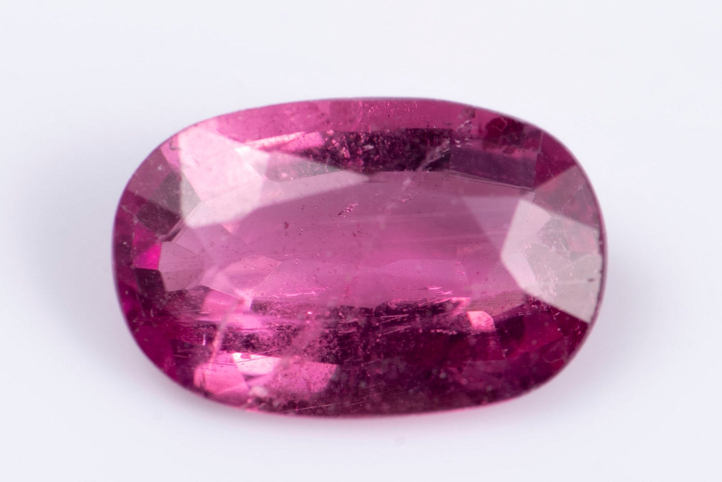 Rubellite pink tourmaline 0.84ct oval cut