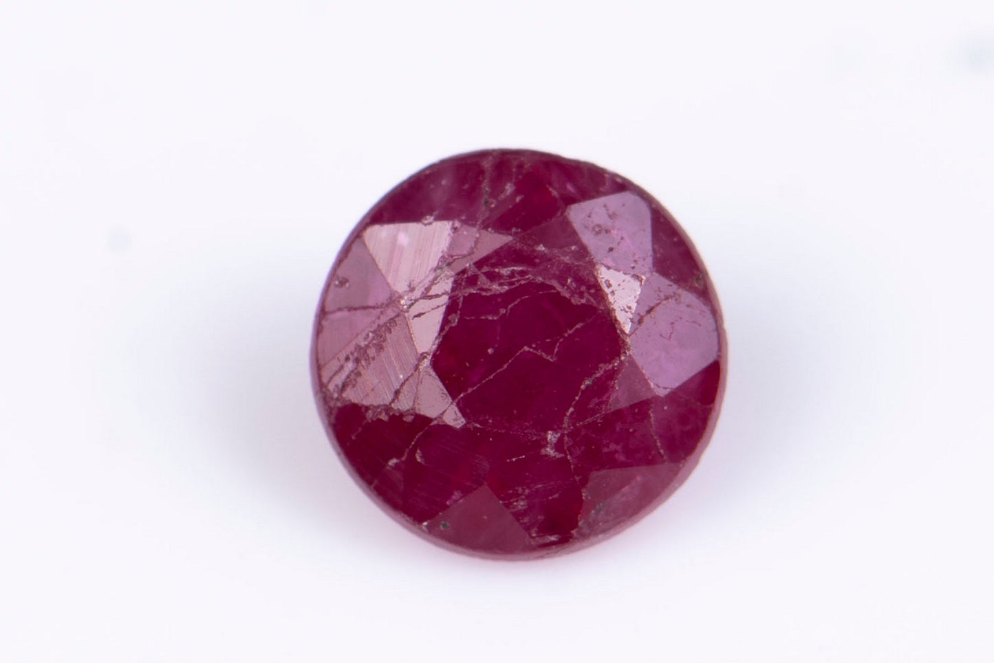 Ruby 0.27ct 3.4mm heated only round cut