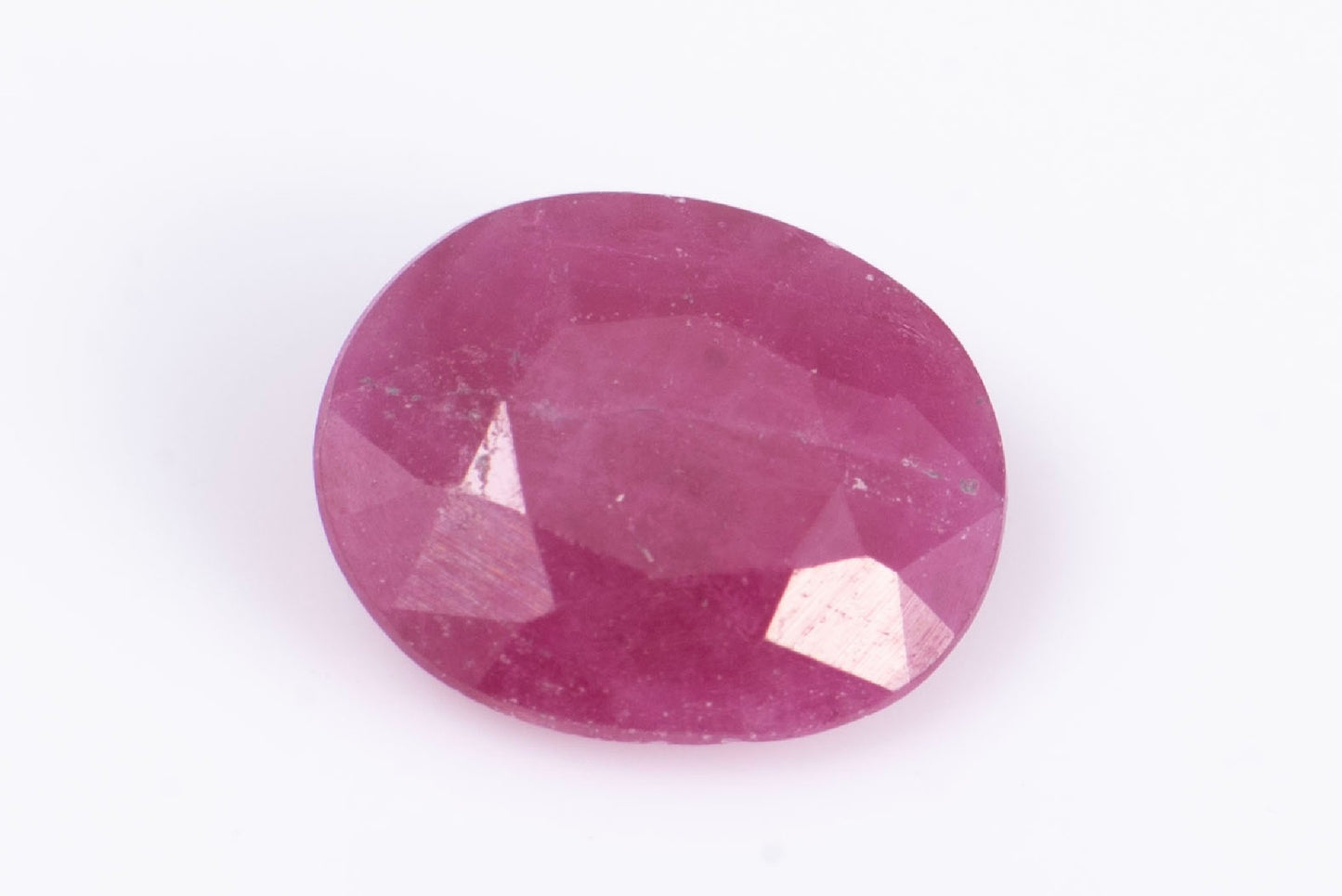 Рубин 0.46ct нагряван овална шлифовка