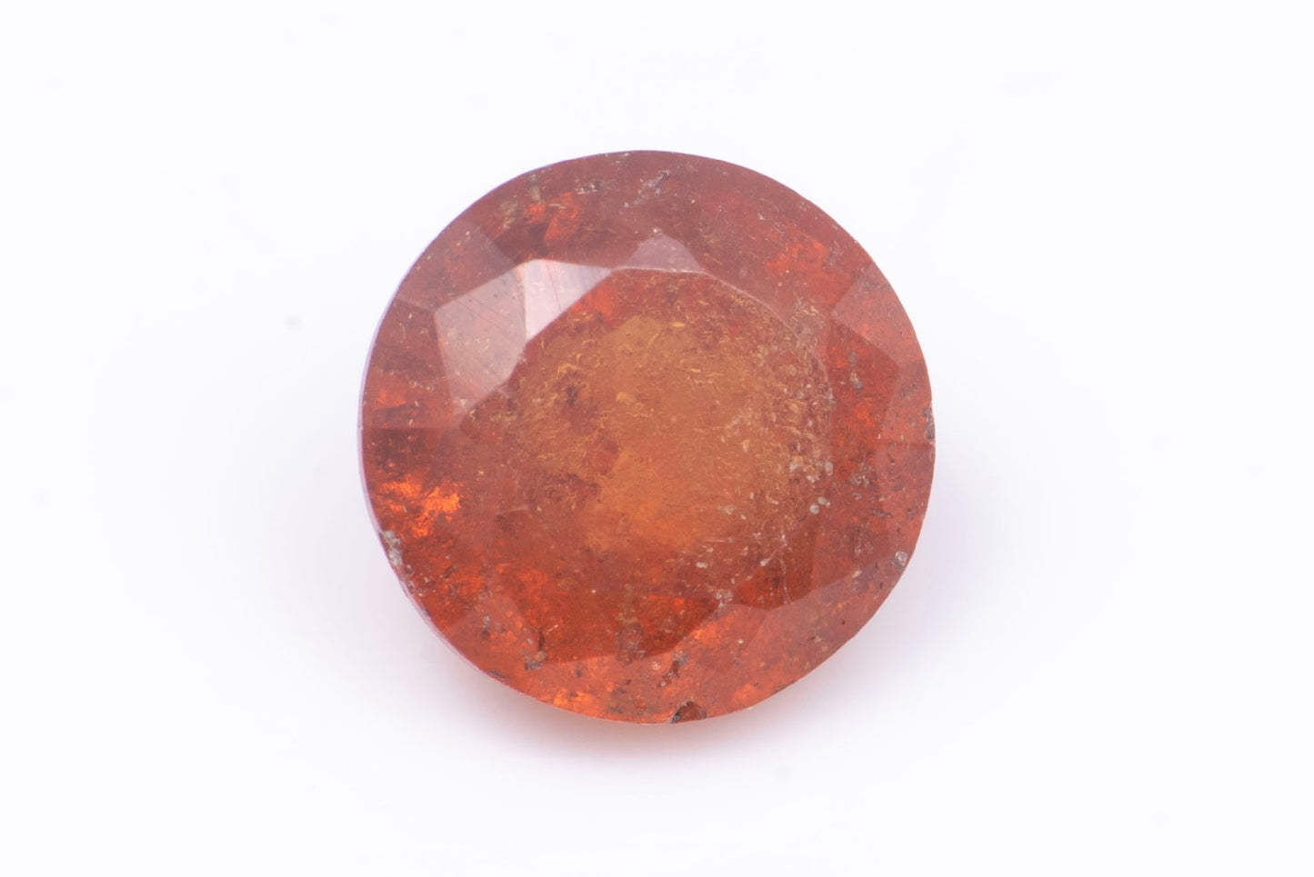 Spessartine garnet 1.20ct 6mm round cut