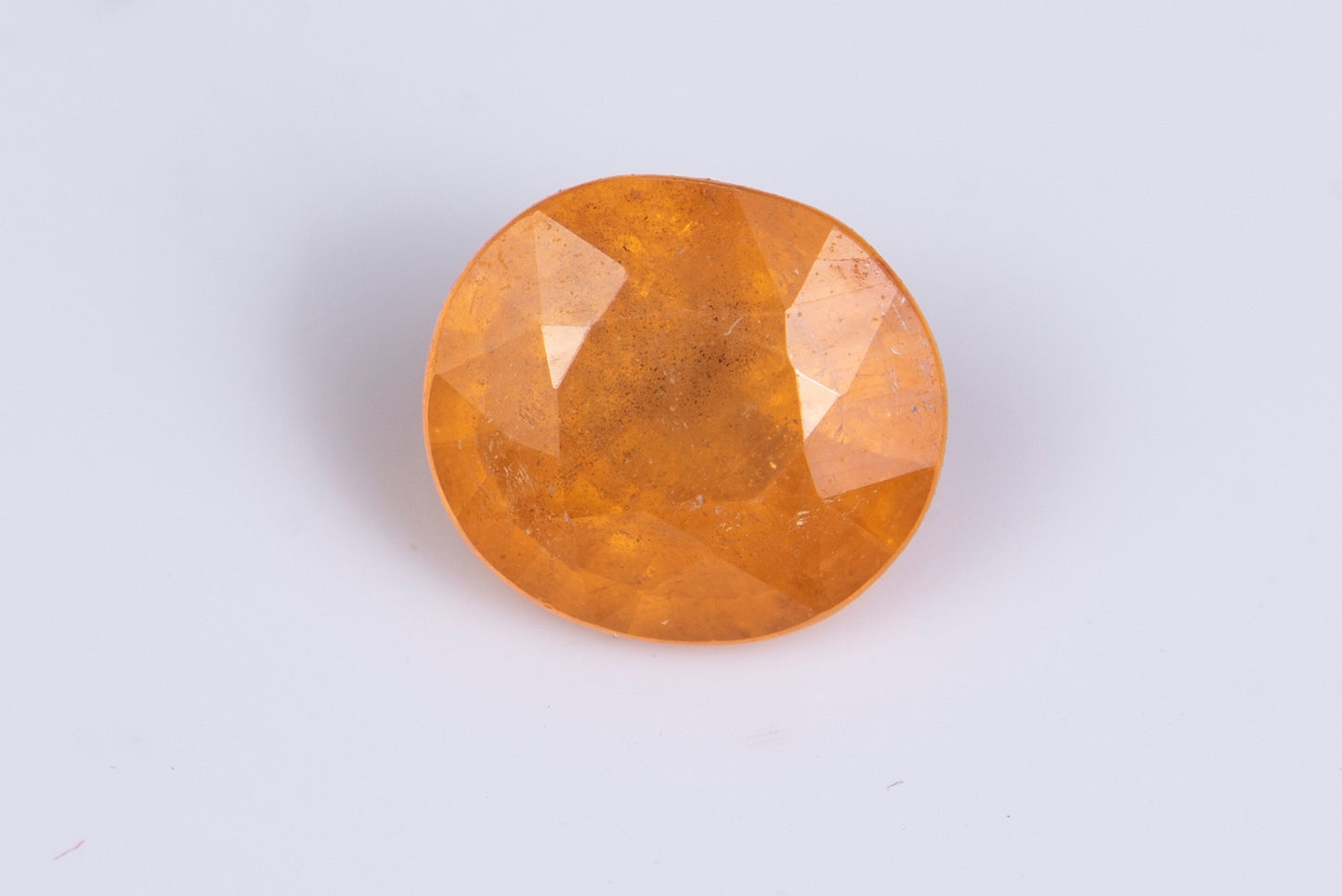 Spessartine garnet Fanta color 1.29ct oval cut