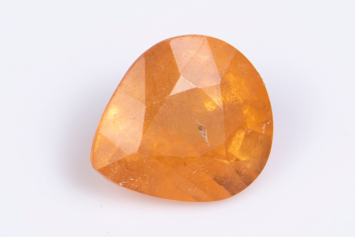 Spessartine garnet Fanta color 1.68ct teardrop cut