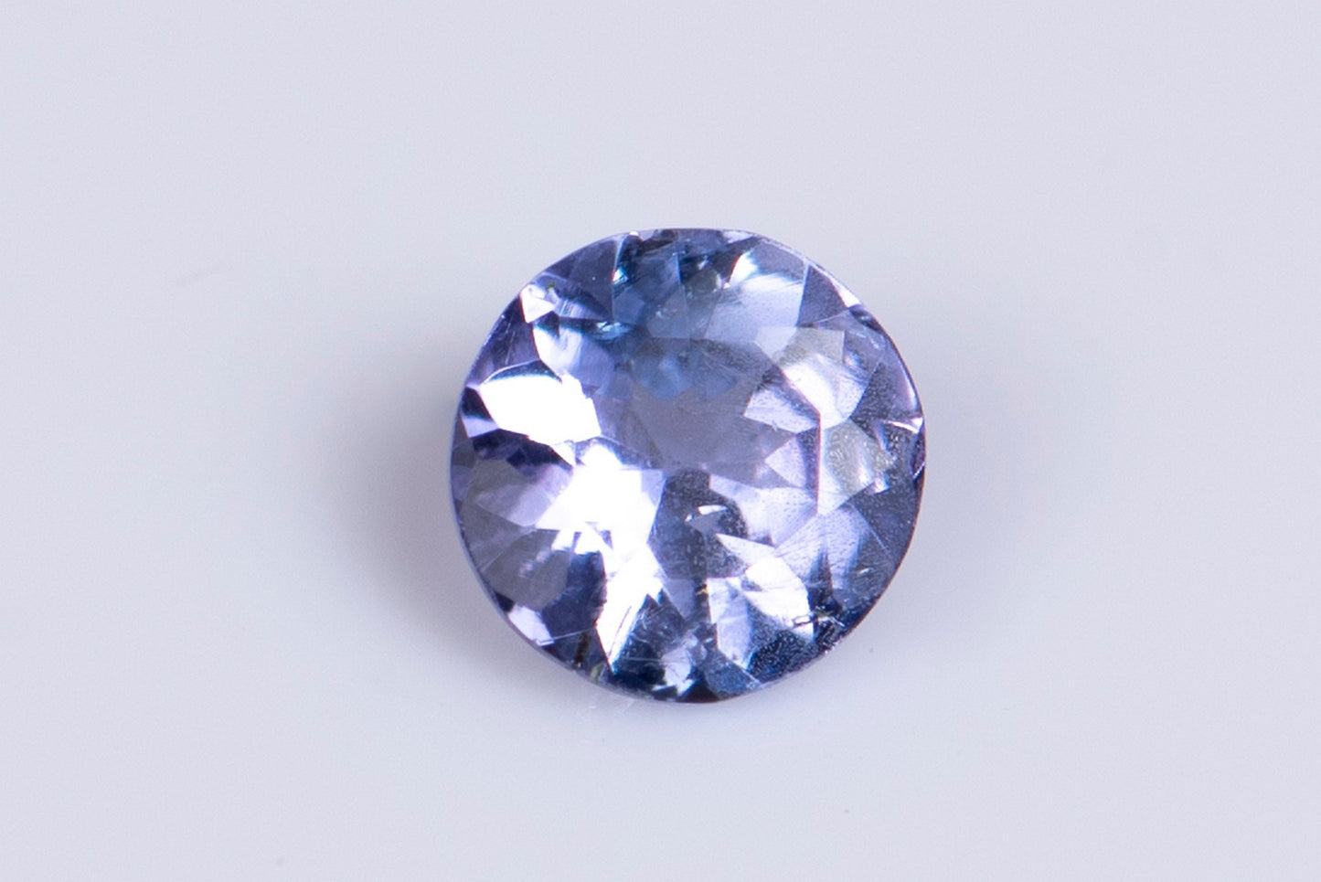 Tanzanite 0.21ct 3.7mm round cut