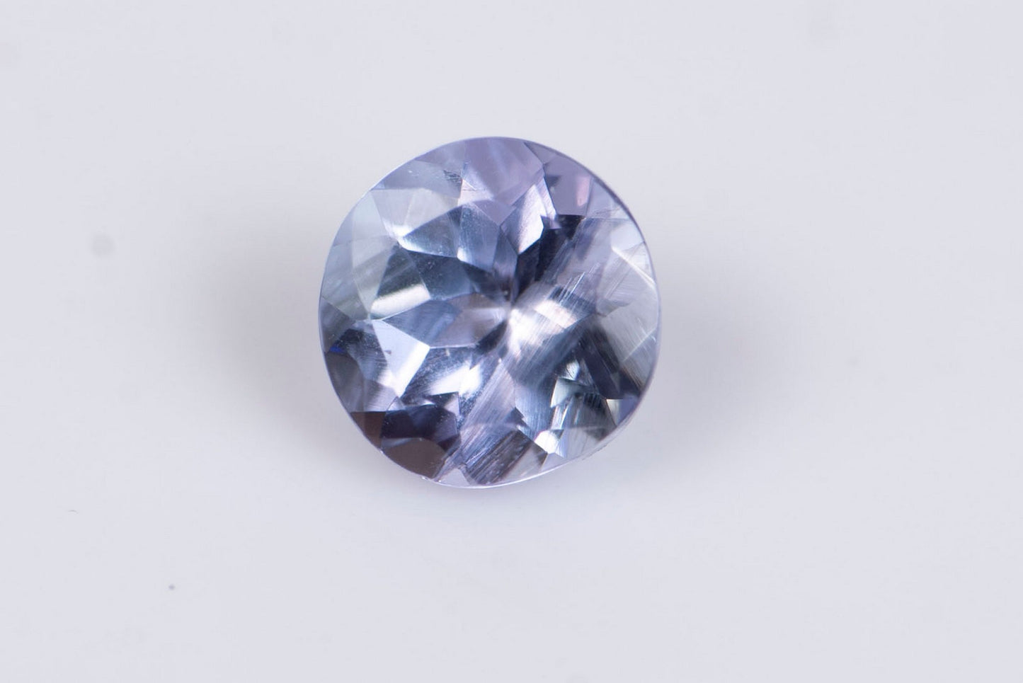 Tanzanite 0.25ct 3.7mm round cut