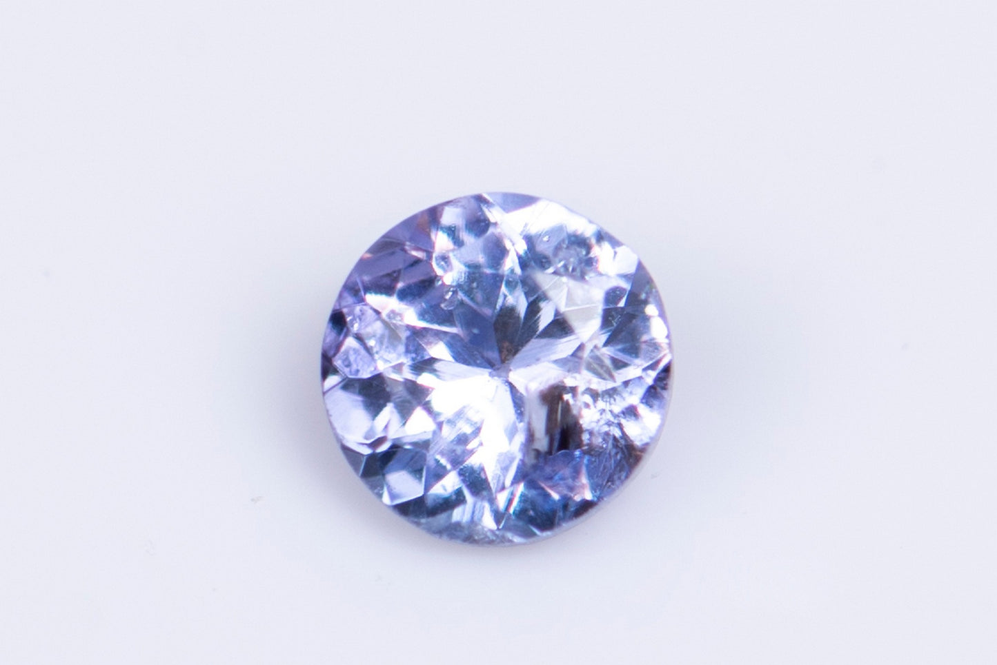 Tanzanite 0.29ct 3.7mm round cut