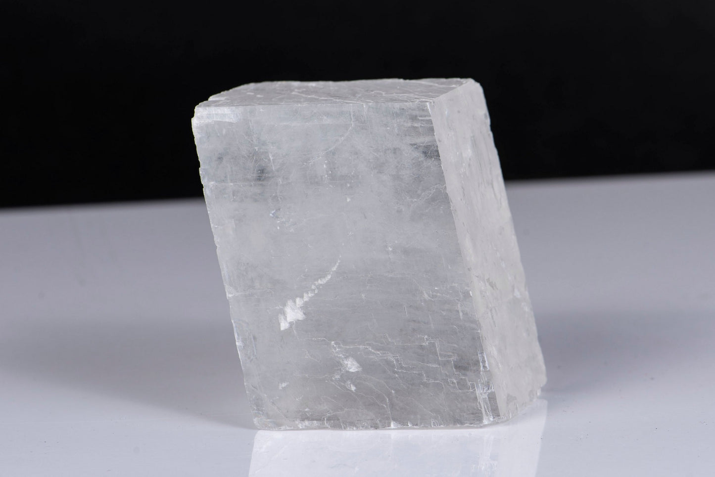 White optical calcite Iceland spar 181g