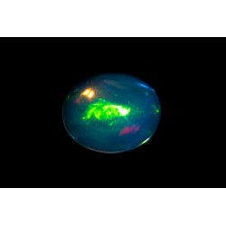 Ethiopian opal 1.85ct oval cabochon play of color