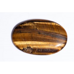 Big tiger's eye cabochon 74.6ct oval