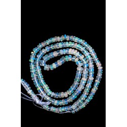 Ethiopian opal beads string 28ct 40cm drilled beads