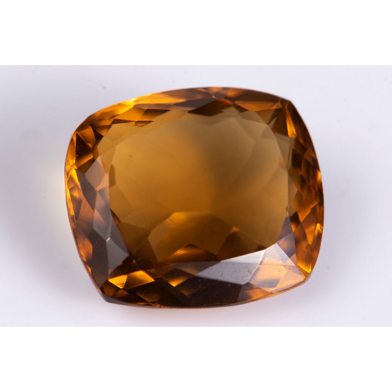 Citrine 12.37ct VVS cushion cut