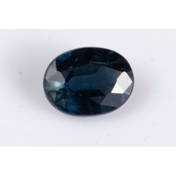 Blue sapphire 0.41ct heated oval cut