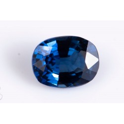 Blue sapphire 0.33ct IF heated oval cut Australia