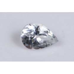 Goshenite (white aquamarine) 0.70ct teardrop cut