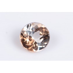 Champagne color topaz 0.34ct 4mm round cut