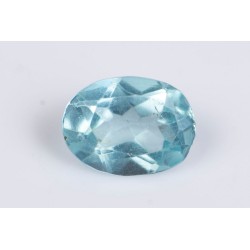 Blue apatite 0.70ct oval cut